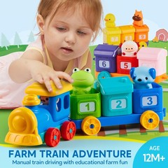 Learning Toy for Toddlers 1 2 3 Years Old, Counting, Matching Sorting Montes…