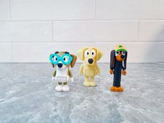 Bluey Toy Figures, Including Floppy, Turtleboy, Unicorse, Chattermax. You Choose
