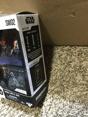 AHsoka Tano vs Maul STAR WARS Fandrop SW02 posed figure DIorama with accessory