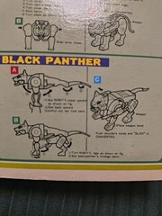 Trend Masters Fighting Animal Transformable Robot Black Panther Brand New Sealed
