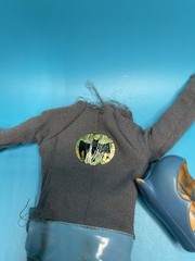Vintage 1966 Ideal Captain Action Batman Suit And Cowl Hong Kong