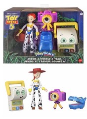 Toy Story 5 Jessie & Double A Team 4 Pack Figures With Atlas PlayScale Mattel
