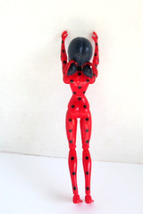 Ladybug action figure from the Miraculous: Tales of Ladybug & Cat Noir series