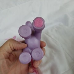 My Little Pony Pretty Parasol 2005 pink and white sparkle hair purple body