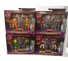 Five Nights at Freddy’s FNAF Endo Series Wave 3 COMPLETE SET Of 4 Montgomery+++