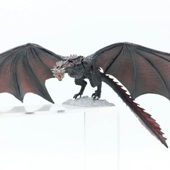 Game Of Thrones Mcfarlane Daenerys Targaryen Drogon Black Dragon Action Figure