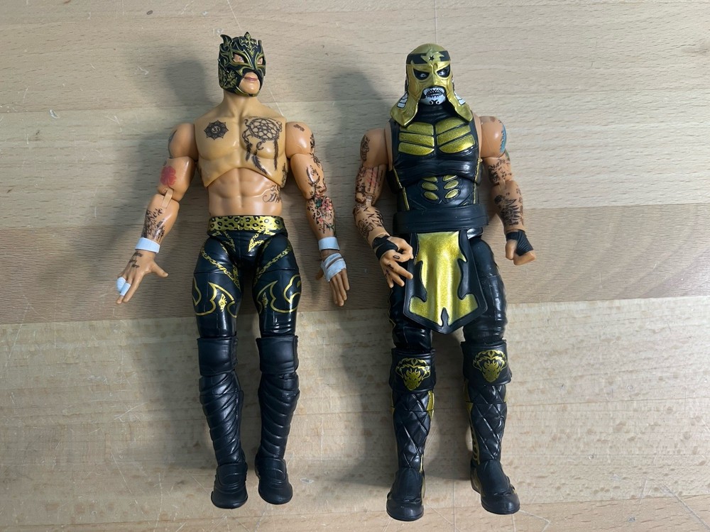 Penta El Zero M & Rey Fenix Unrivaled Series 6 Figure Lot Lucha Bros AEW WWE W01