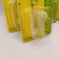 Smiski Figures Zipper Bite Japan Zipper Accessory Glow In The Dark Set of 4