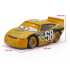 Disney Pixar Cars Movie No.58 Billy Oilchanger 1:55 Die-cast Metal Toy Car Gifts