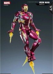 Marvel Avengers Iron Man MK46 Mark XLVI LED Infinity War Action Figure Model Kit