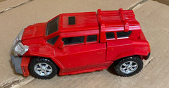 Hello Carbot Ghost Chaser Original Red Color Sonokong Korean Transforming Robot