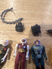vintage STARCOM LOT of 12 FIGURES Few Accessories