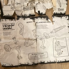 Kenner Bone Age Complete Action System T Rex Triceratops Plesior Codus Dynacus++