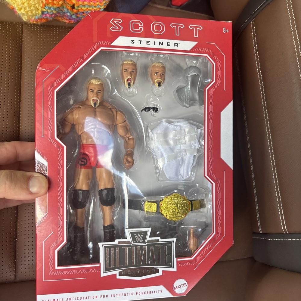 WWE ULTIMATE EDITION Monday Night War Exclusive Scott Steiner Action Figure NEW