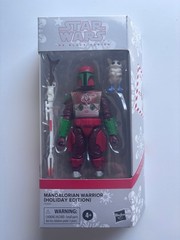 Star Wars Black Series Mandalorian WARRIOR (HOLIDAY EDITION) Figure NEW
