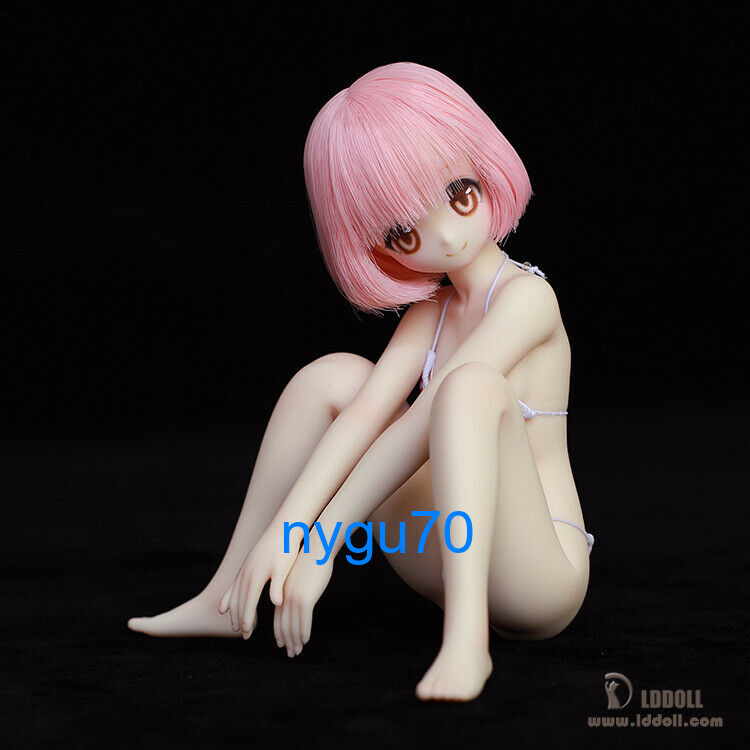 Seamless Female Action Figure Body LDDOLL 22S 1:6 Pink Skin 22cm For OB AZ Hea