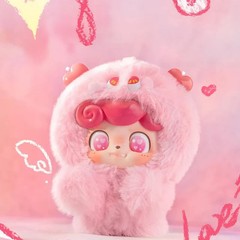 (Full Set 6pcs)JOTOYS Q.kid Emotional Hairy Monsters Series Blind box Plush Art