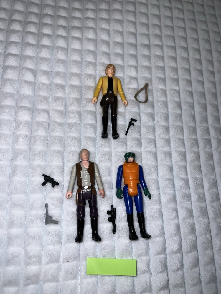 Star Wars Retro Collection ANH Luke Skywalker/Dr Evazan/Walrus Man LOOSE LOT!