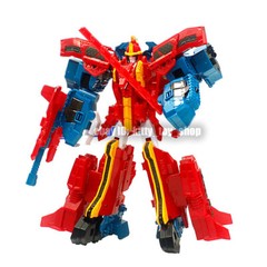 TOBOT V Galaxy Detectives 11″ Invincible Big Beast Figure Robot Combiner Boy Toy