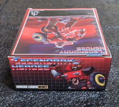 Newage Legendary Heroes H75 Wyatt – Junk Planet Leader figure package error