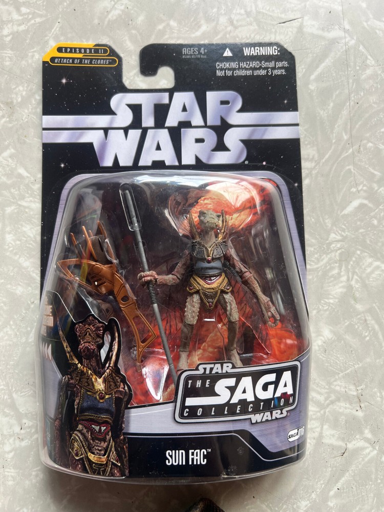 Star Wars SAGA Sun Fac AOTC #16 E II MOC 2006 625