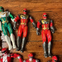 Power Rangers Lot Of 5.5” Figures (12) Years 2001,2004,2005,2006