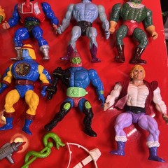 80’s Masters of the Universe Action Figures Lot of 16 Vintage MOTU He-Man