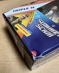 WWE ELITE 2025 Summer Slam TRIPLE H Action Figure w/ BAF *DAMAGED BOX*