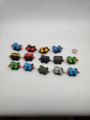 Thomas & Friends Train Tank Engine MINIS x14 in Travel Case Steam Team Classics