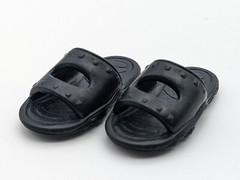 1990’s 1/6 SCALE HASBRO GI JOE PLASTIC FOOT CAST ACCESSORY + 1-PAIR SANDALS