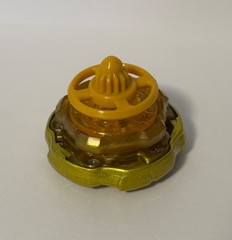 Beyblade X Gold Wizard Rod – TT G3 Prize – Blade/Ratchet/Bit -opened NO beycode