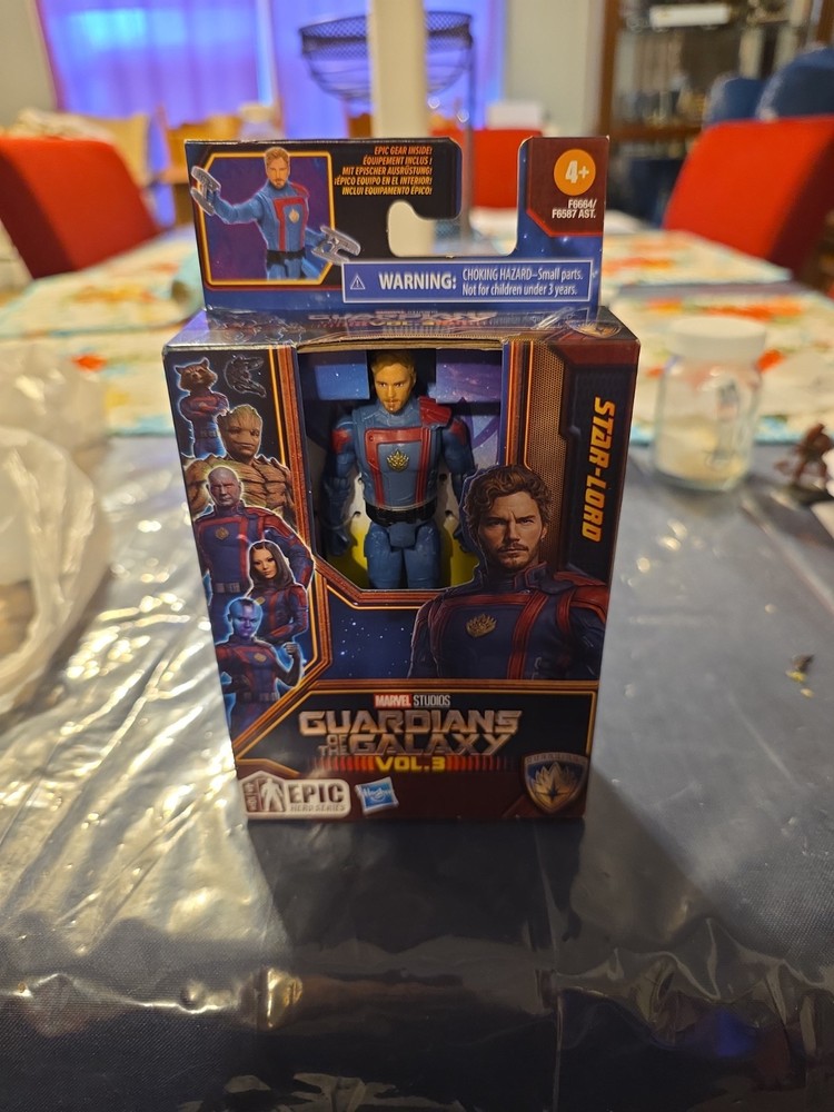 MARVEL Star-Lord Action Figure – Guardians of the Galaxy Vol.3 Epic Hero Series