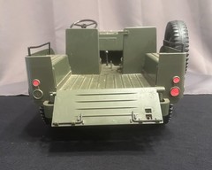VINTAGE 1964 ORIGINAL GI JOE JEEP 7000 w/TRAILER/SEARCH LIGHT/RECOILESS CANNON