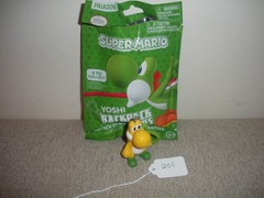 2″ YELLOW YOSHI BackPack Buddies Clip Keychain Super Mario