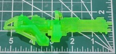 Custom Resin GL construct Large Gautling Gun for 1:10 Figures Green Lantern DC