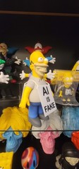 Ron English AI is Fake Homer 2026 Dcon