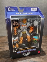 Masterverse New Eternia Battle Armor He-Man and Two Bad – New w/ Box Wear