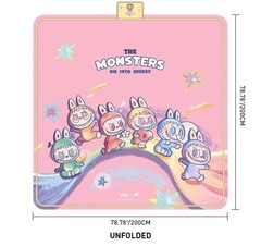 NEW Authentic Labubu The Monsters Big Into Energy Blanket POP MART US SELLER