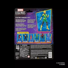 HASBRO MARVEL LEGENDS SPIDER-MAN ELECTRO (FRANCINE FRYE) 6″ ACTION FIGURE