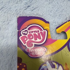 My Little Pony G4 FiM Rainbow Power Rarity Silver Tinsel NEW