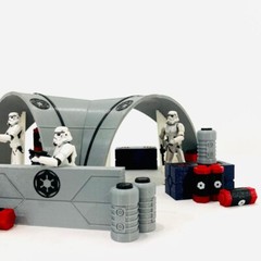 Imperial Outpost Diorama for 3.75 inch (1:18) Scale Action Figure