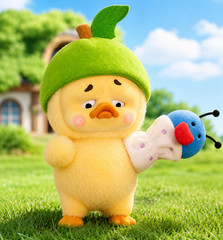 UPSETDUCK Born This Way Duck SJD Plush Blind Box Confirmed Character Box Card