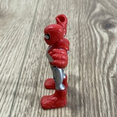 Playskool 2011 Heroes Marvel Super Hero Adventures Spider-man Red Silver Figure