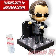 Floating Shelf for NENDOROID Figures | Fits 60mm base | Comes with Command strip