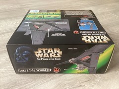 VINTAGE 1996 Kenner Star Wars Power of the Force POTF Luke’s T-16 Skyhopper Ship