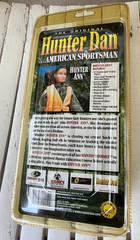 NEW! HUNTER DAN AMERICAN SPORTSMAN ~ HUNTER ANN ACTION 8″ FIGURE DOLL PLUS