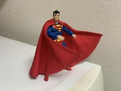 Custom DC McFarlane Mezco Superman Armor Wired Cloth 1:12 CAPE ONLY Not Figure