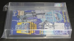 1984 GoBots Crasher (White) MOC Figure – No Safety Info – AFA 85