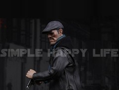 1/6 scale leather-Like Lvy Hat Peaked Cap for hot toys phicen figure ❶USA❶
