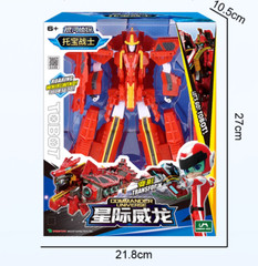 Tobot V Galaxy Detectives Commander Universe Transforming Ship Robot Figure Toy